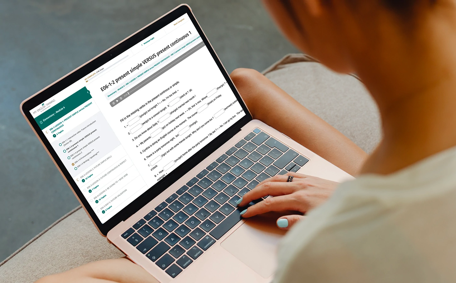 Programmes - My English Training by Nathalie Roman