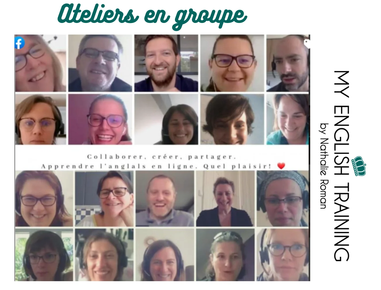 L'anglais au coeur de votre métier formation anglais métier my english training by Nathalie Roman